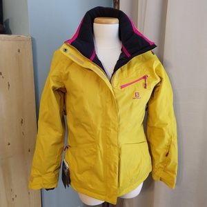 Salomon Fantasy Ski Jacket Size Medium Nwt